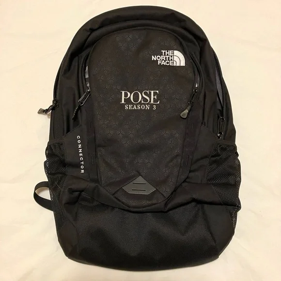 The North Face black laptop backpack, cast & crew gift from “Pose” Season 3 -NWT - Picture 2 of 11
